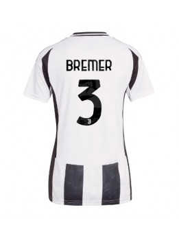 Juventus Gleison Bremer #3 Zenski Domaci Dres 2024-25 Kratak Rukavima